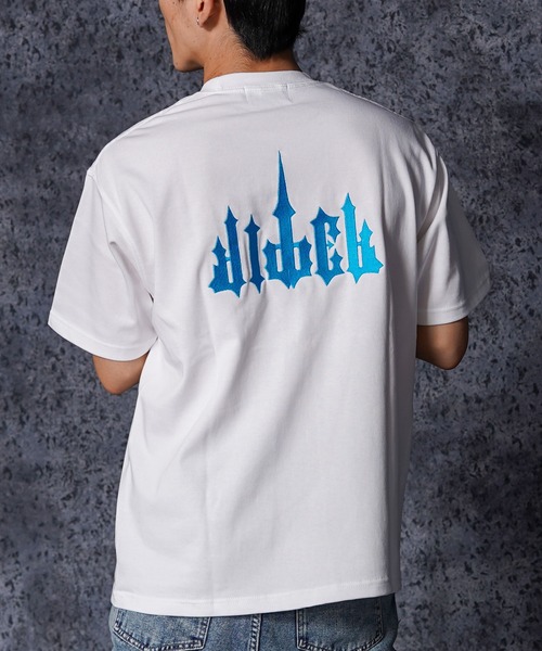 

Футболка из плотной ткани с вышивкой в виде короны, бренд Ripper, белый