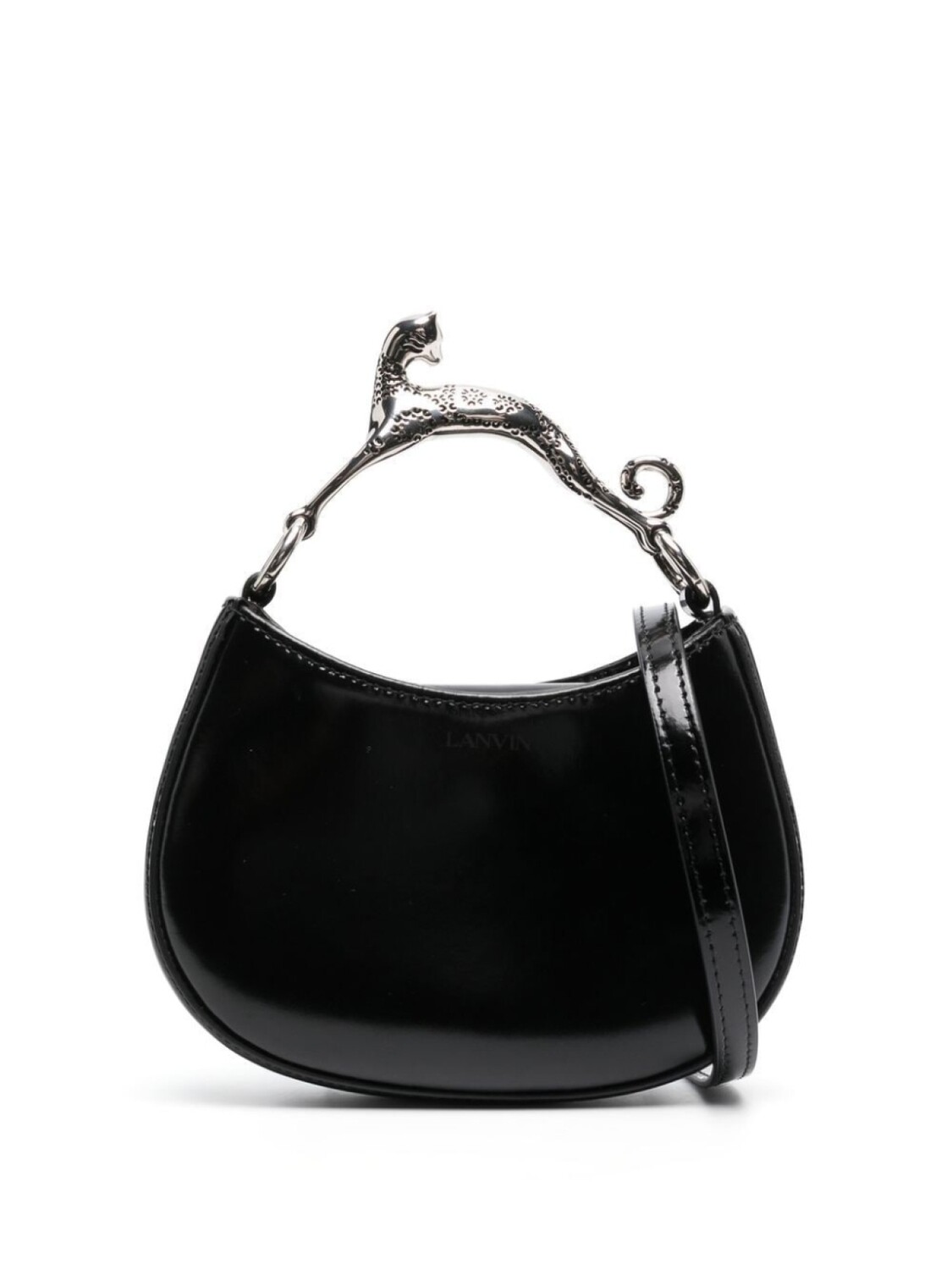 

Lanvin мини-сумка с декорированной ручкой, черный