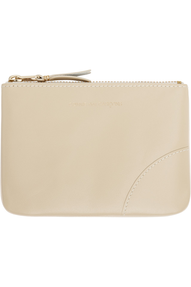 

Классический групповой кошелёк Comme Des Garçons Wallets, белый