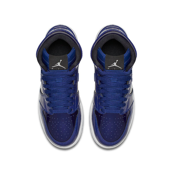 Кроссовки 1 ретро высокие Air Jordan, синий — фото 4