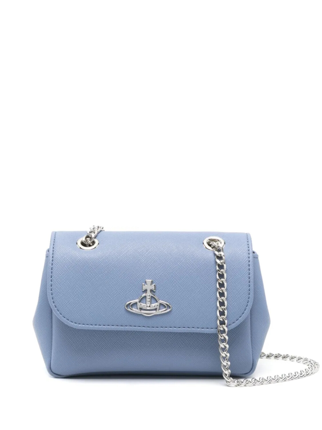 

Мини-сумка Vivienne Westwood Orb-plate, синий