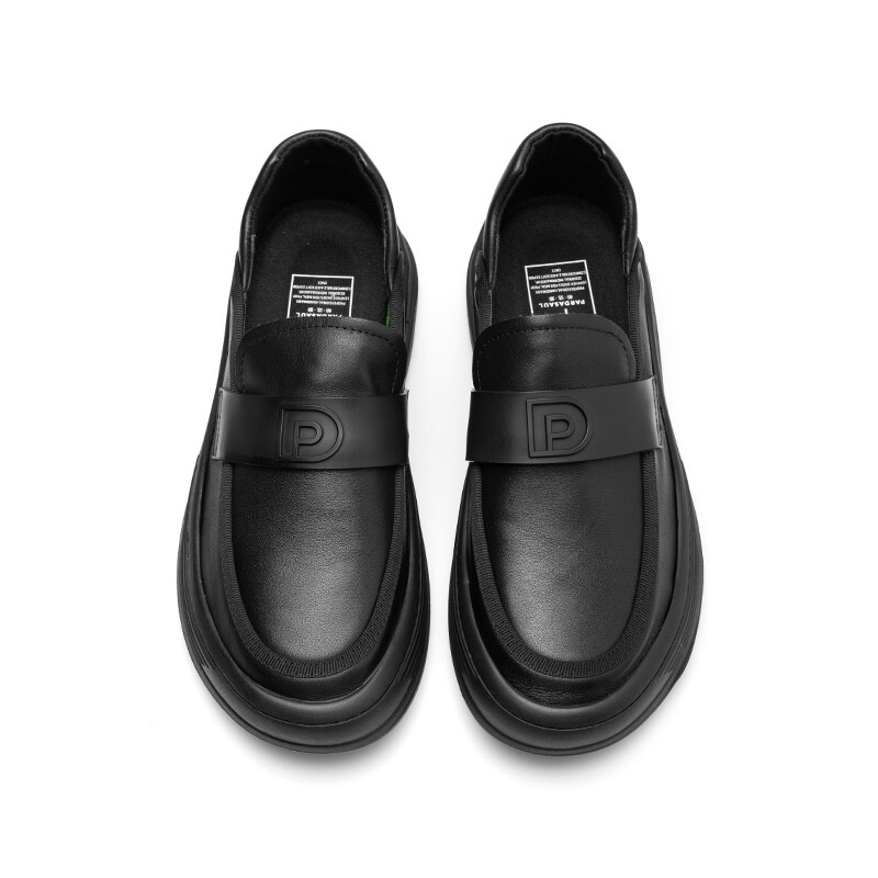 Туфли мужские Men"s Casual Men Low-Top Pardasaul, цвет Black Fleece-Lined — фото 4
