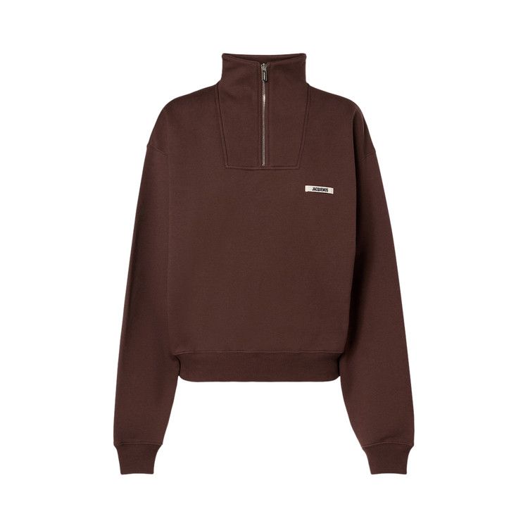 

Топ Jacquemus Le Camionneur Gros Grain, Dark Brown