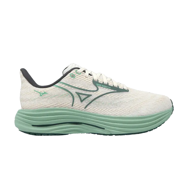

Кроссовки Mizuno Wave Rider 29 Super Wide 'White Bistro Green', зеленый