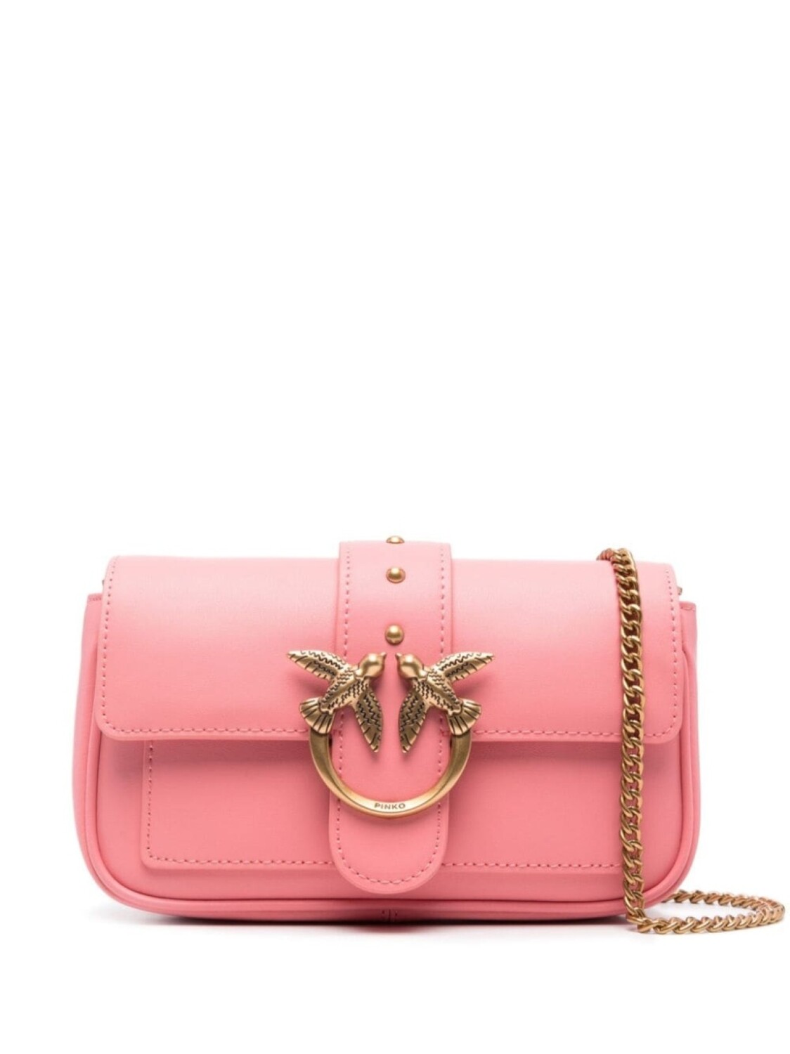 

PINKO сумка через плечо Love One Pocket, розовый