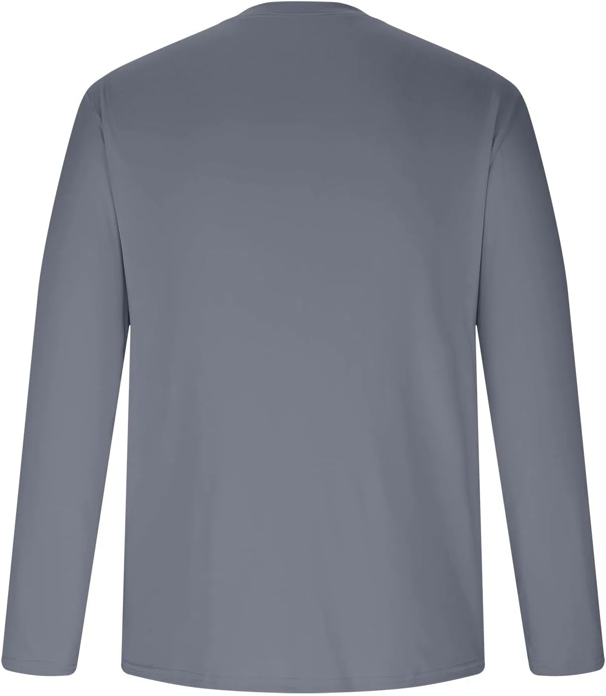 Футболка с длинным рукавом для защиты от солнца UPF 50+, Generic, Dark Gray — фото 2