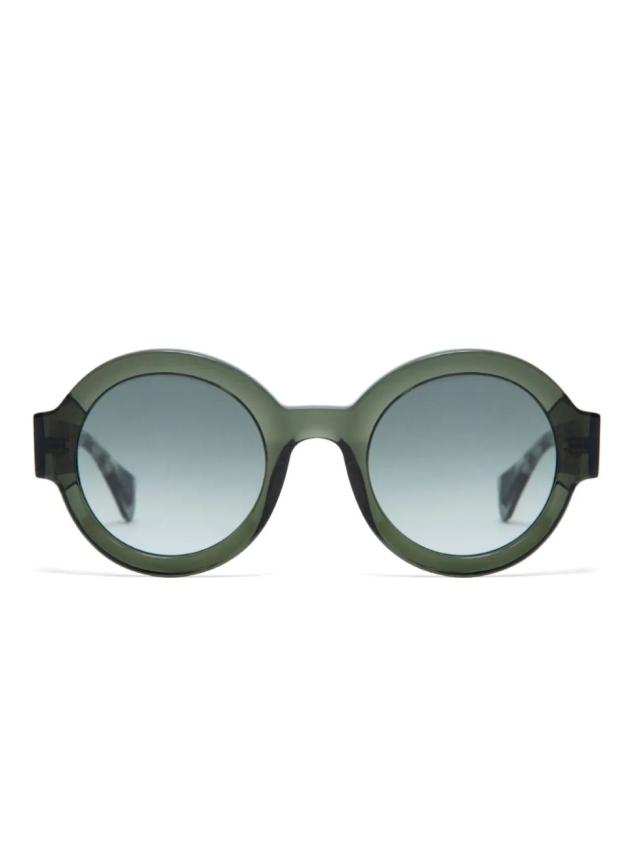 

Солнцезащитные очки Laura в круглой оправе GIGI STUDIOS, зеленый