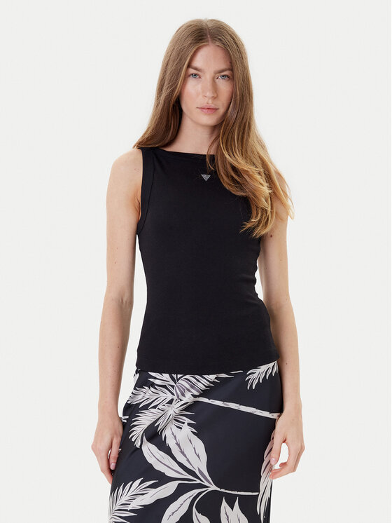 

Топ regular fit W5RP16 KCNH2 Guess, чёрный