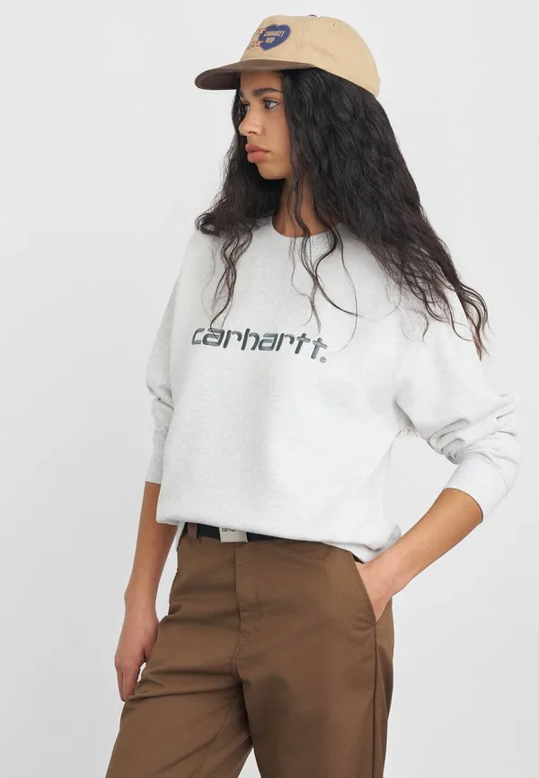 

Толстовка Carhartt Wip, Ash Heather/Velvet Green, Серый, Толстовка Carhartt Wip, Ash Heather/Velvet Green