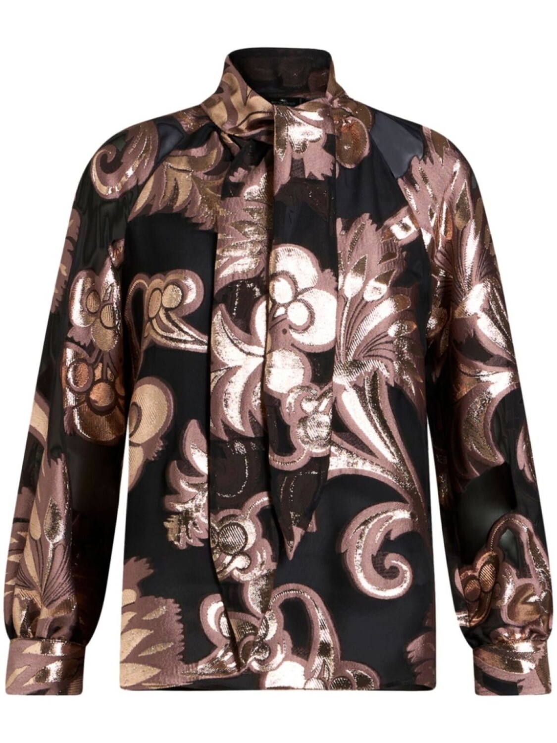 

Жаккардовая блузка ETRO, черный