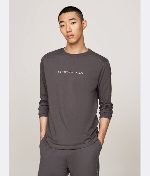 

Лонгслив Tommy Hilfiger Regular Fit, серый