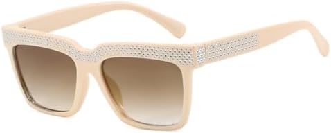 

Солнцезащитные очки 2027 года для женщин со стразами, мужские солнцезащитные очки для путешествий, для активного отдыха, женские очки с защитой от УФ-излучения UV400 MTZJH, 1