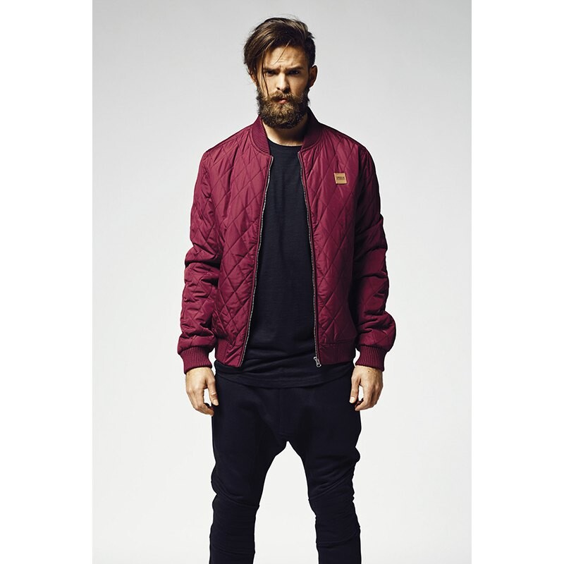 

Парка Urban Classics Diamond Nylon, красный