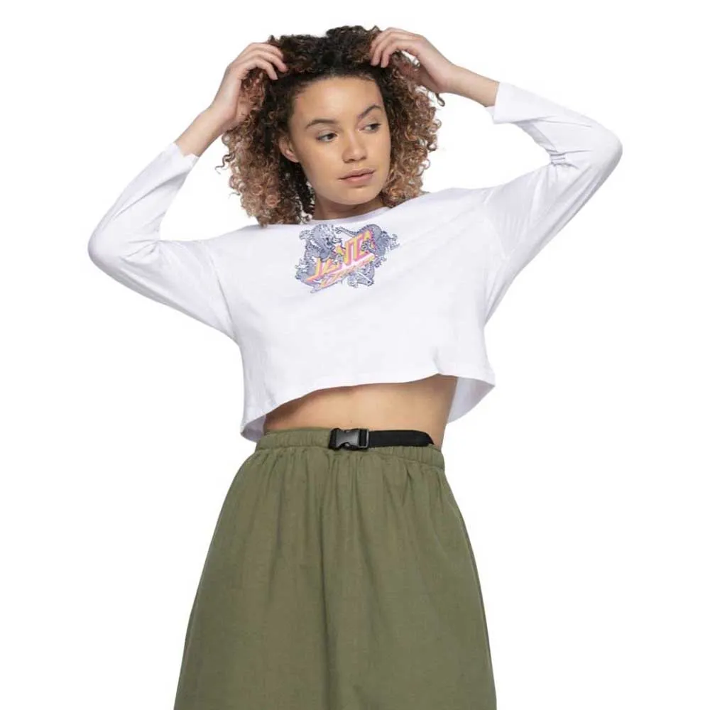 

Футболка с длинным рукавом Santa Cruz Dragon dot, белый