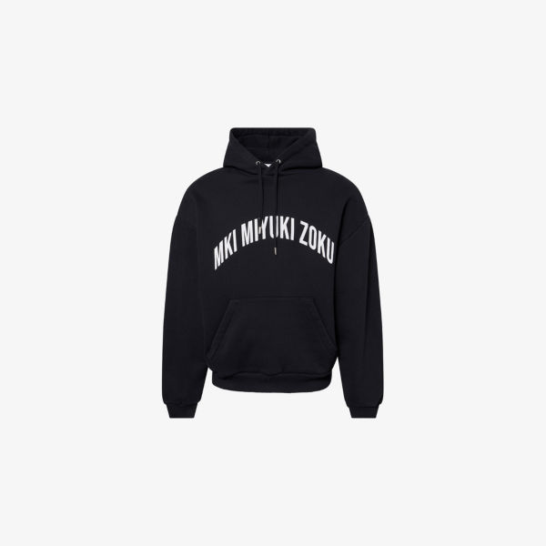 

Худи Mki Miyuki-Zoku Arch с принтом логотипа, черный