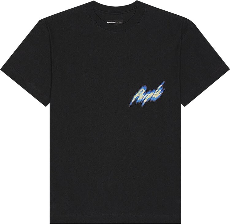 

Футболка PURPLE BRAND Textured Jersey Short-Sleeve 'Black', черный