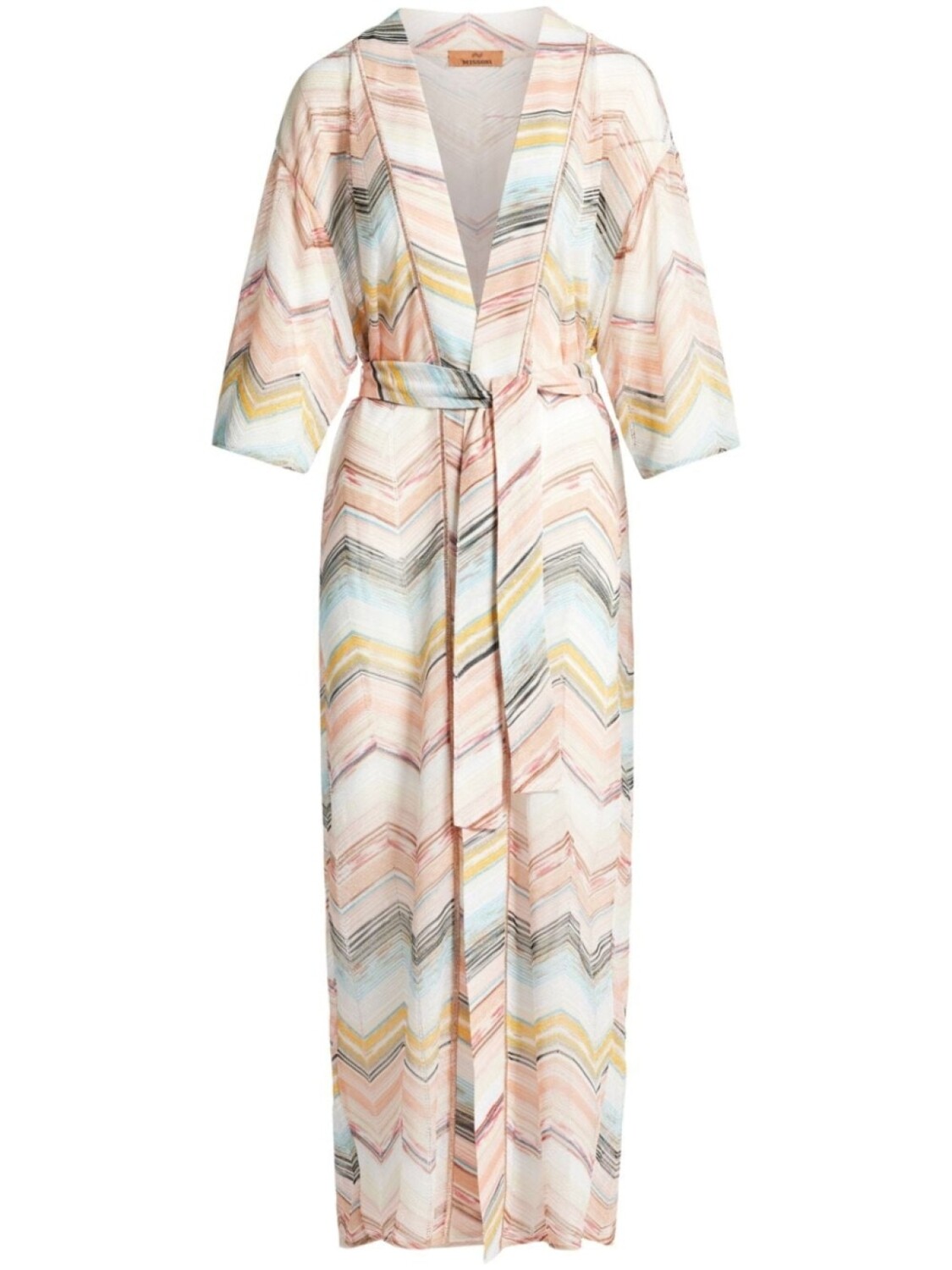 

Missoni zigzag cover up dress, розовый