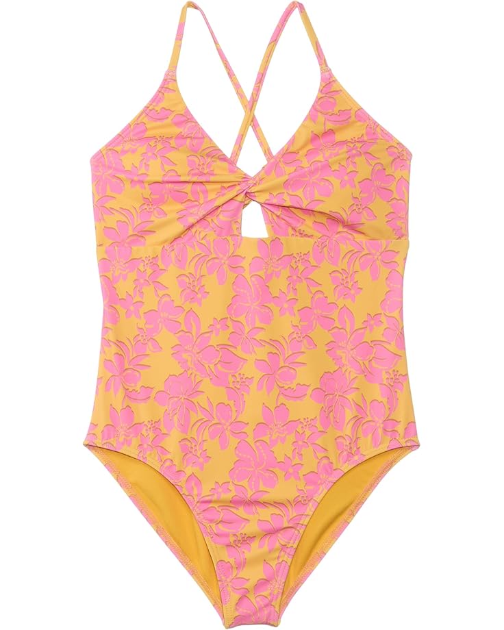 

Купальник Roxy Kids Island Time One Piece, желтый