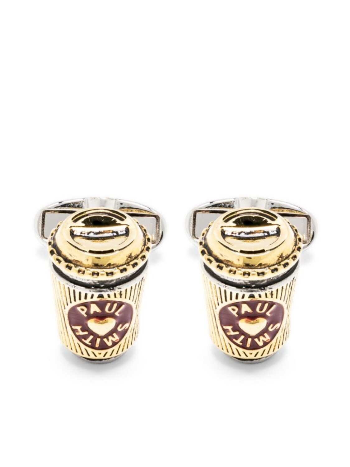 

Запонки Coffee Cup Paul Smith, золотой