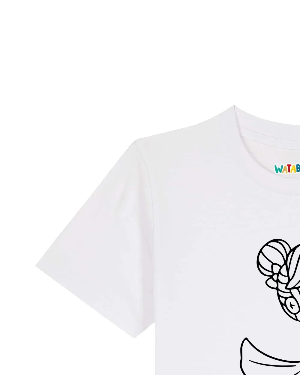 Футболка с балериной Wat? Apparel, белый — фото 3