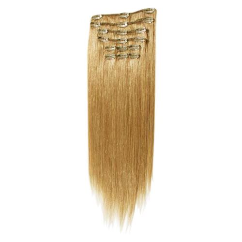 

Накладные волосы fashiongirl clip-in extensions #60 platinblond - 65 cm Fashiongirl, #27 mittelblond - 40 cm, количество 1 шт.