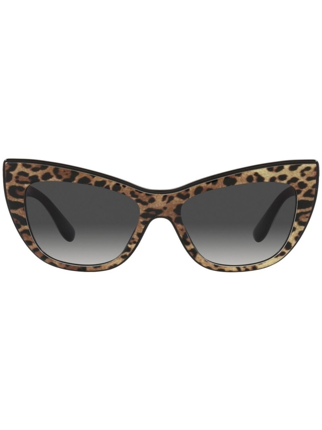 

Dolce & Gabbana Eyewear солнцезащитные очки с леопардовым принтом, коричневый
