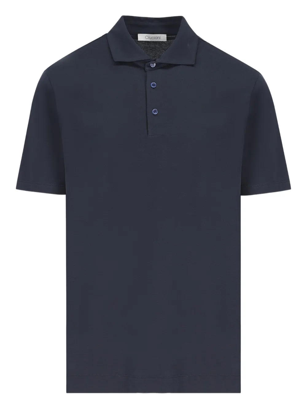 

Поло с короткими рукавами Cruciani, синий