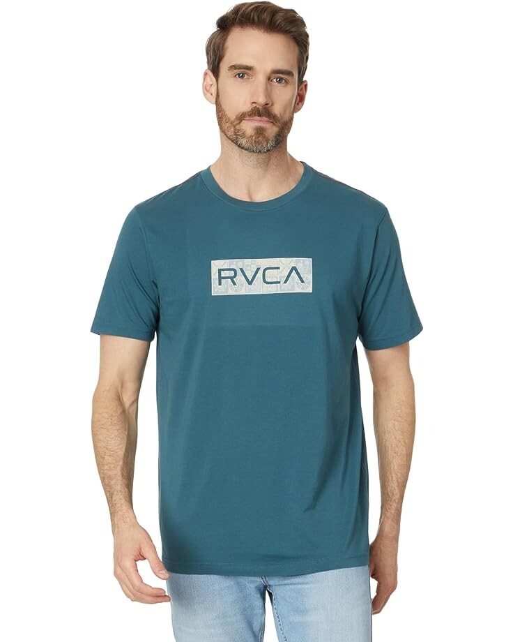 

Футболка RVCA Big Filler, цвет Duck Blue