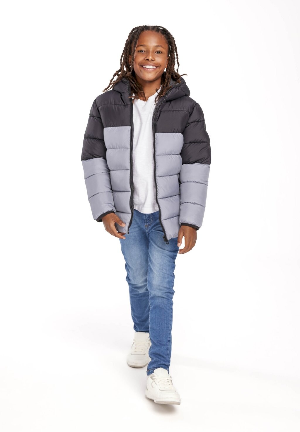 

Зимняя куртка PADDER PUFFER MINOTI, цвет grey black