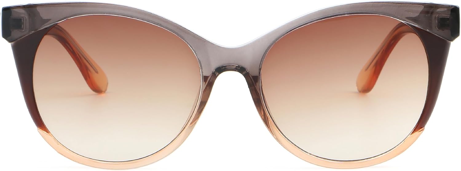 

Модные большие круглые солнцезащитные очки «кошачий глаз» для повседневной носки и отдыха на природе, оптовая продажа дизайнерских солнцезащитных очков класса люкс для женщин Generic, B