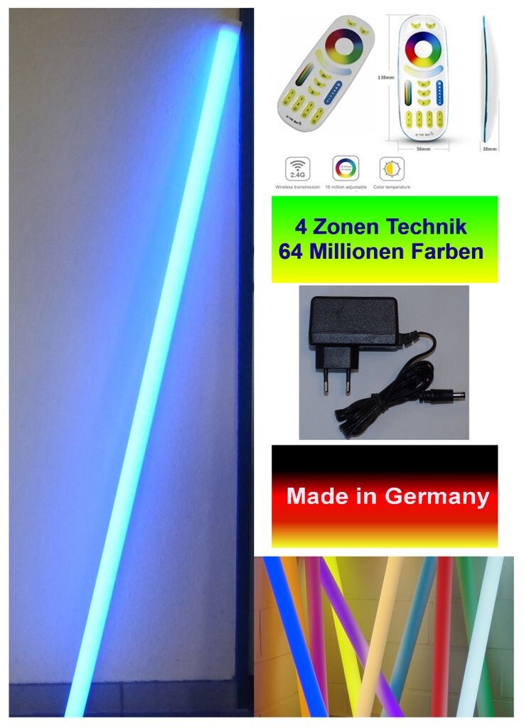 

7938 LED VISION RW 12 В 1,23 м RGB + пульт дистанционного управления от теплого белого до холодного белого. Xenon