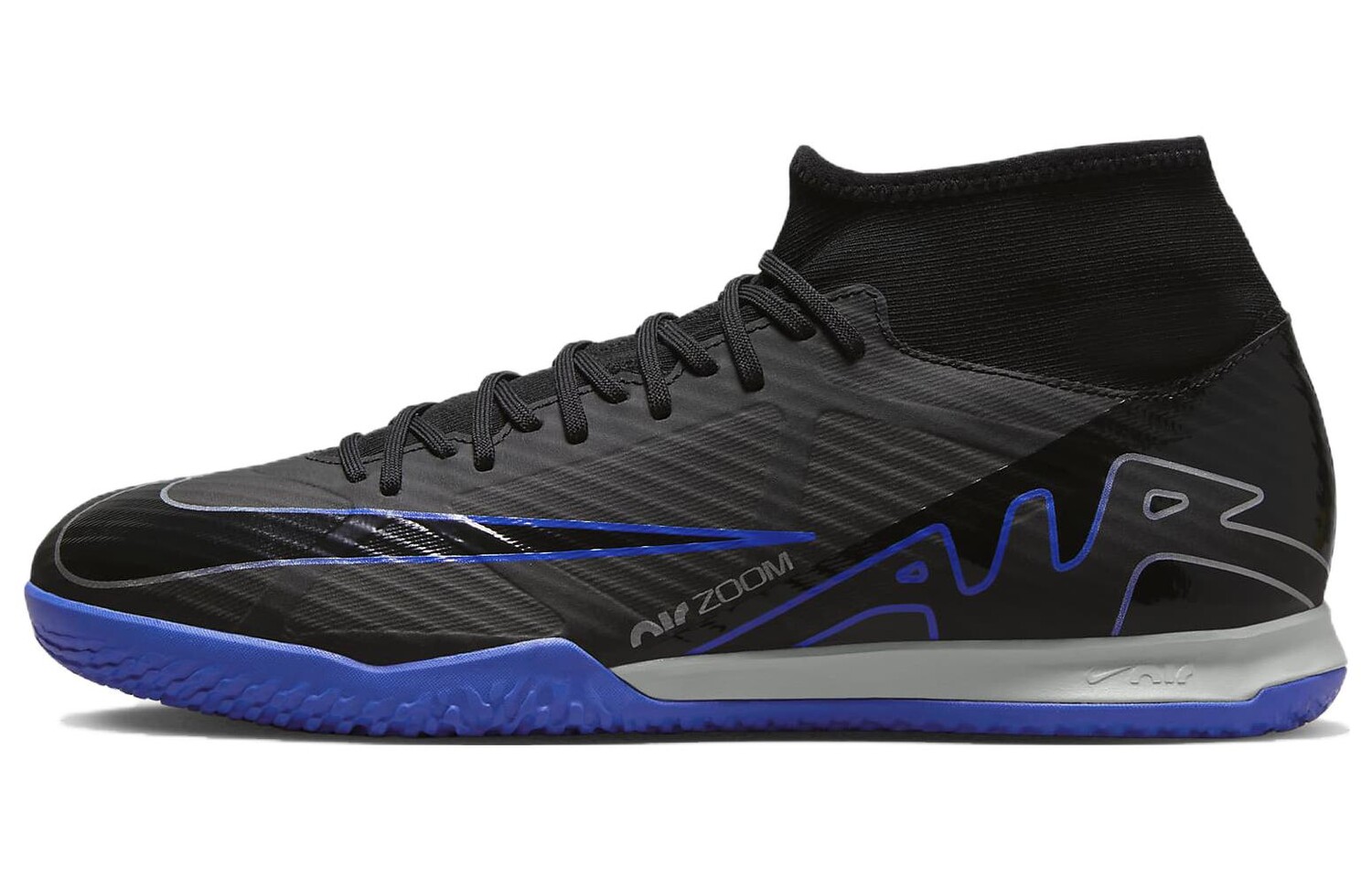 

Nike Mercurial Superfly 9 Футбольные бутсы унисекс, Black/Blue