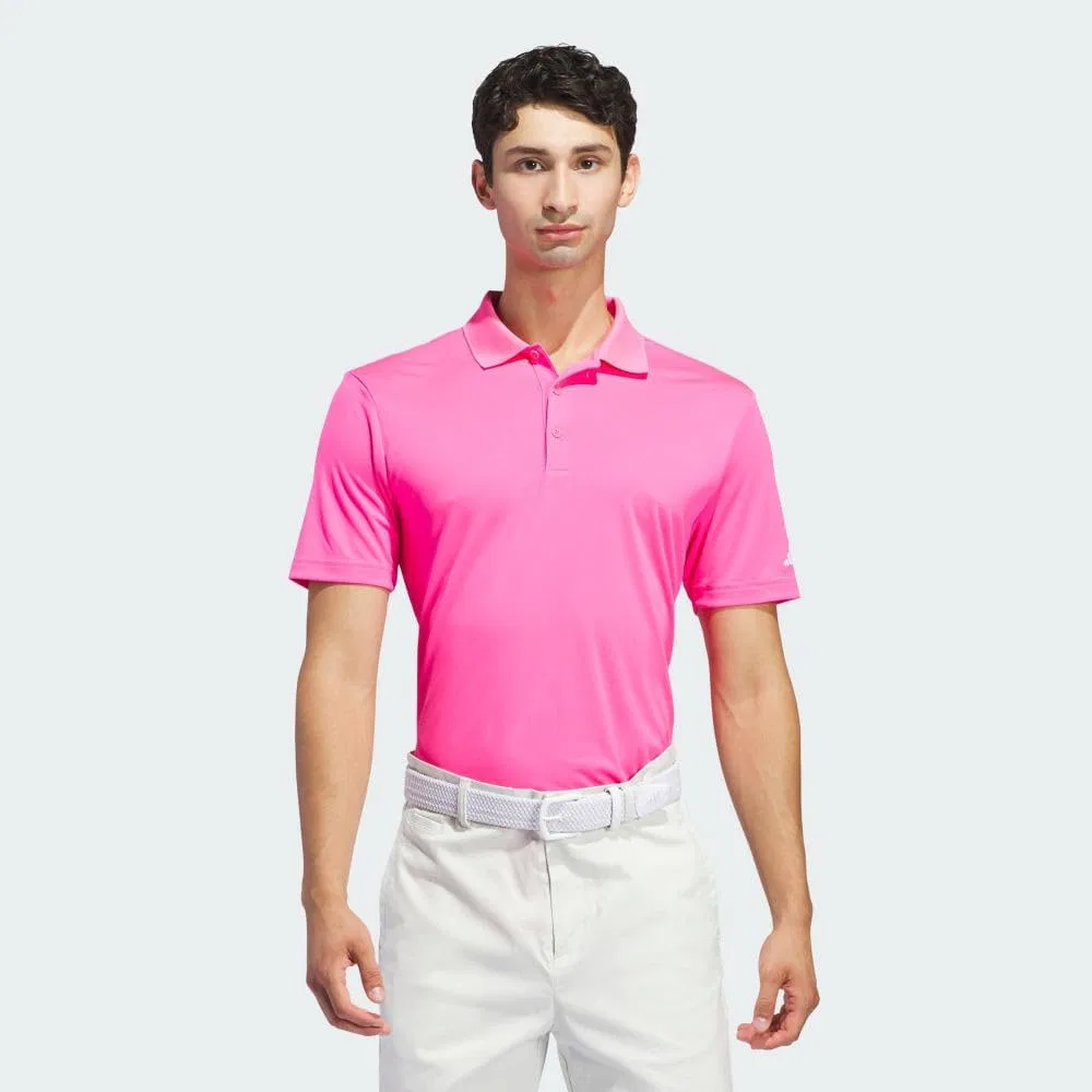 Поло мужское adidas Solar Pink — фото 2