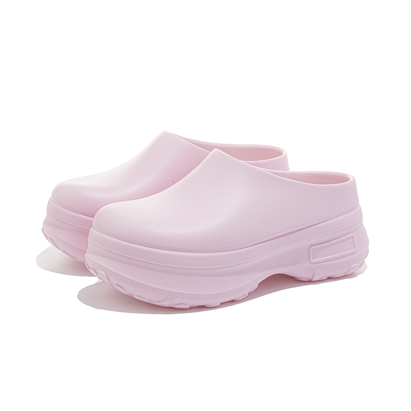 Chibang Закрытые тапочки женские розовые, цвет Pink