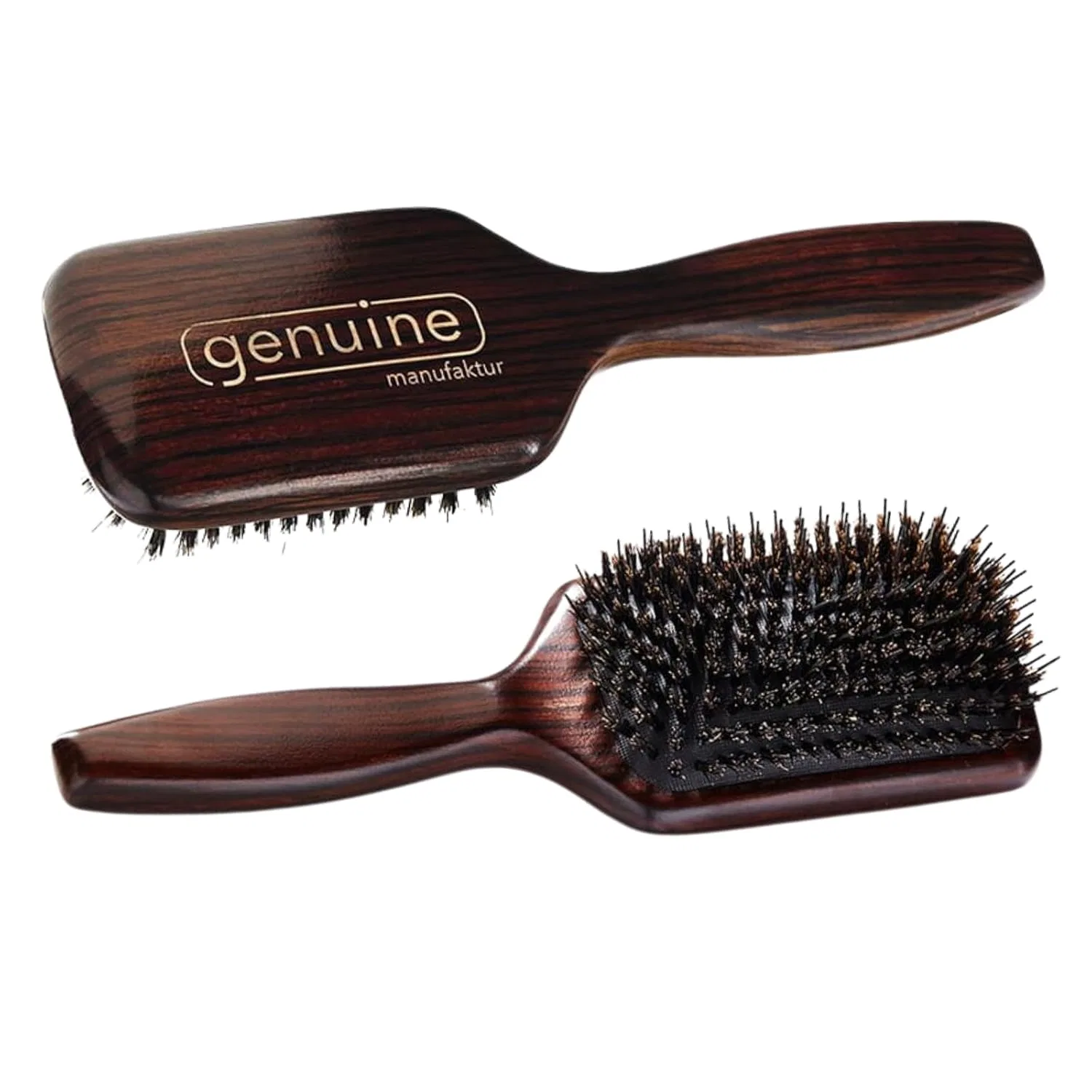 Расческа genuine haircare Care Brush со 100% щетиной кабана Genuine Haircare