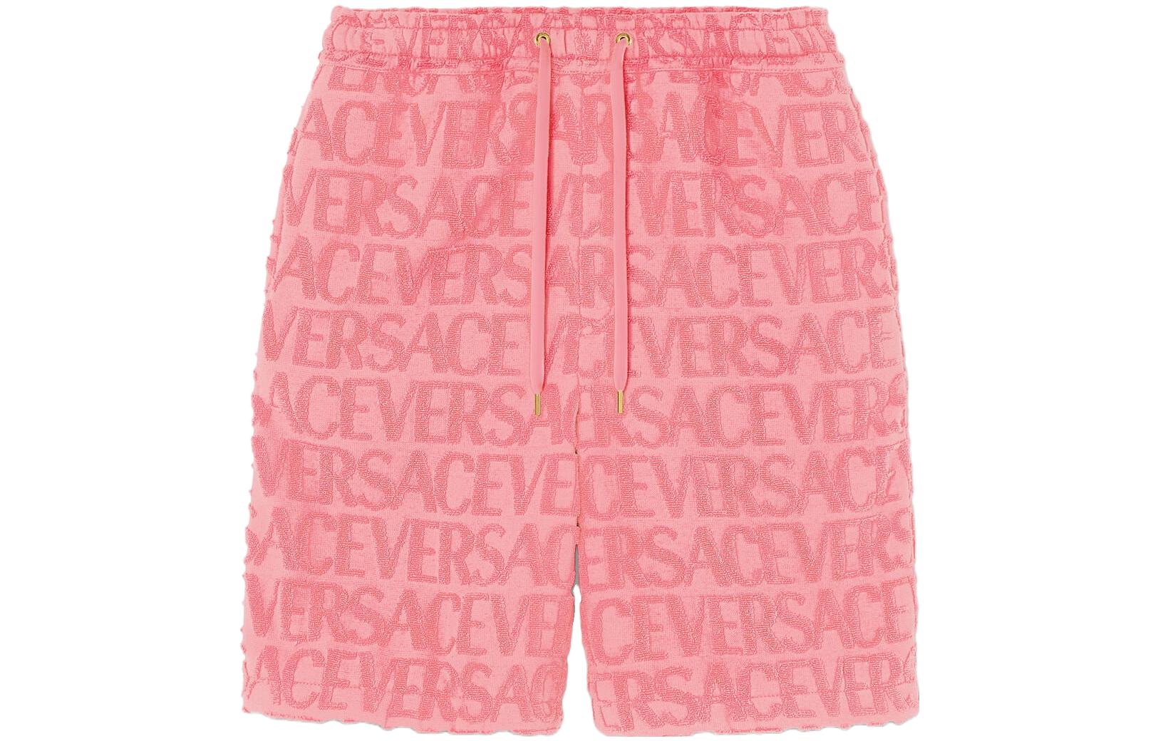 Fansizhe SS23 повседневные шорты мужские VERSACE, розовый — фото 3