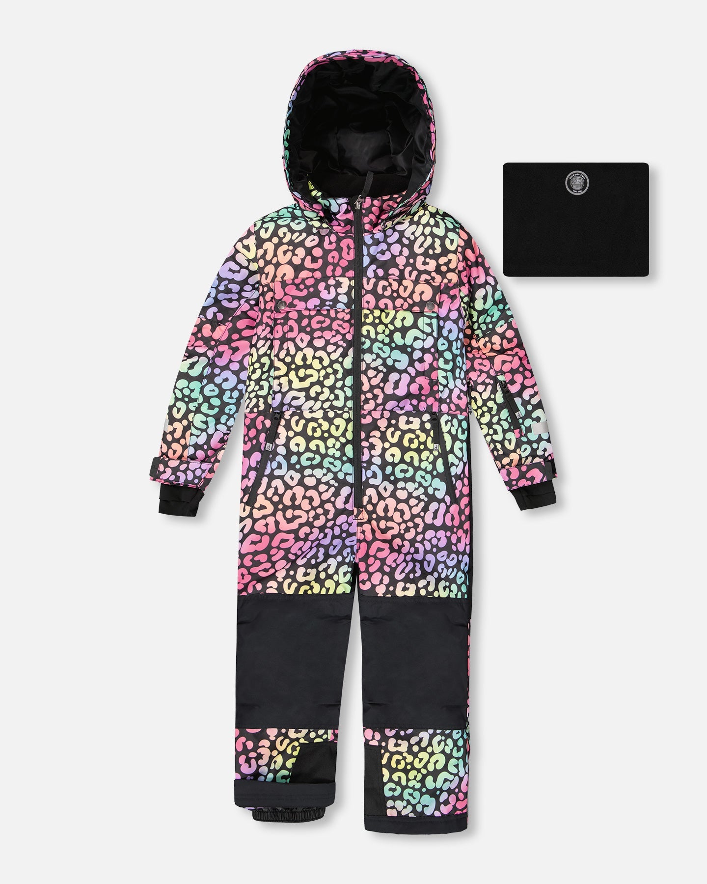 

Цельный комбинезон Teknik Snowsuit Rainbow Leopard Deux par Deux