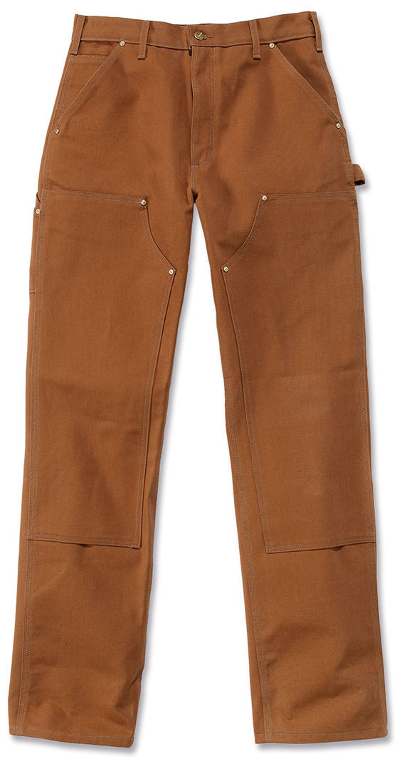 

Брюки Carhartt Firm Duck Double-Front Work Dungaree Pants, светло-коричневый