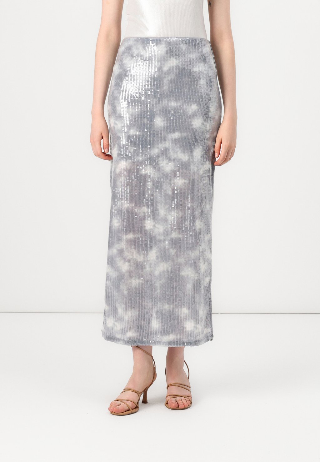 

Юбка-карандаш ONLGOLDA TUBE SKIRT ONLY, серый