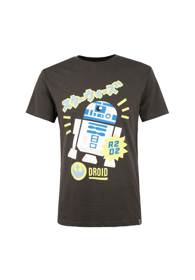 

Футболка Star Wars R2D2 в классическом дизайне Re:Covered, черный
