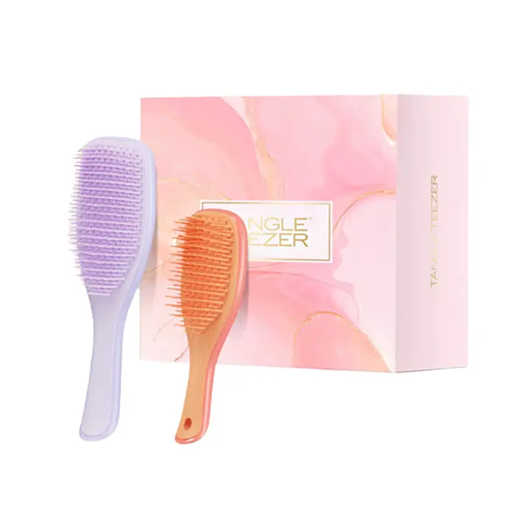 

Расческа princess comb lingqiao портативные инструменты для укладки волос пушистая и без узелков Tangle Teezer, лаванда