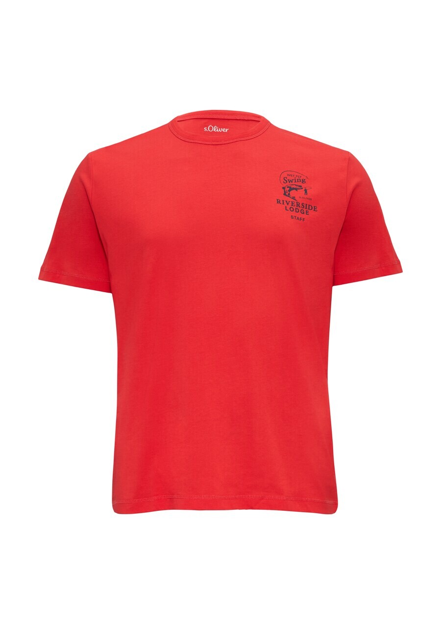 

Классическая футболка s.Oliver Shirt, цвет cranberry
