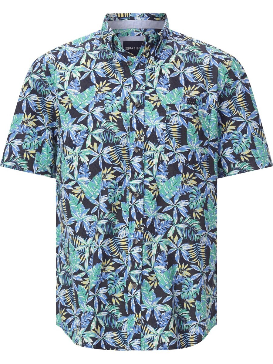 

Повседневная рубашка BABISTA Regular fit Button Up Shirt, синий
