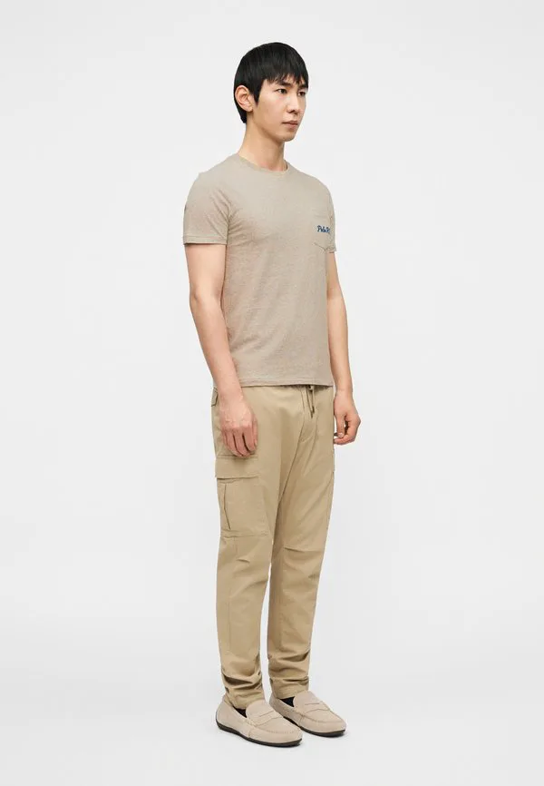 Футболка-Поло приталенного кроя с принтом медведя. Polo Ralph Lauren, Grey — фото 4