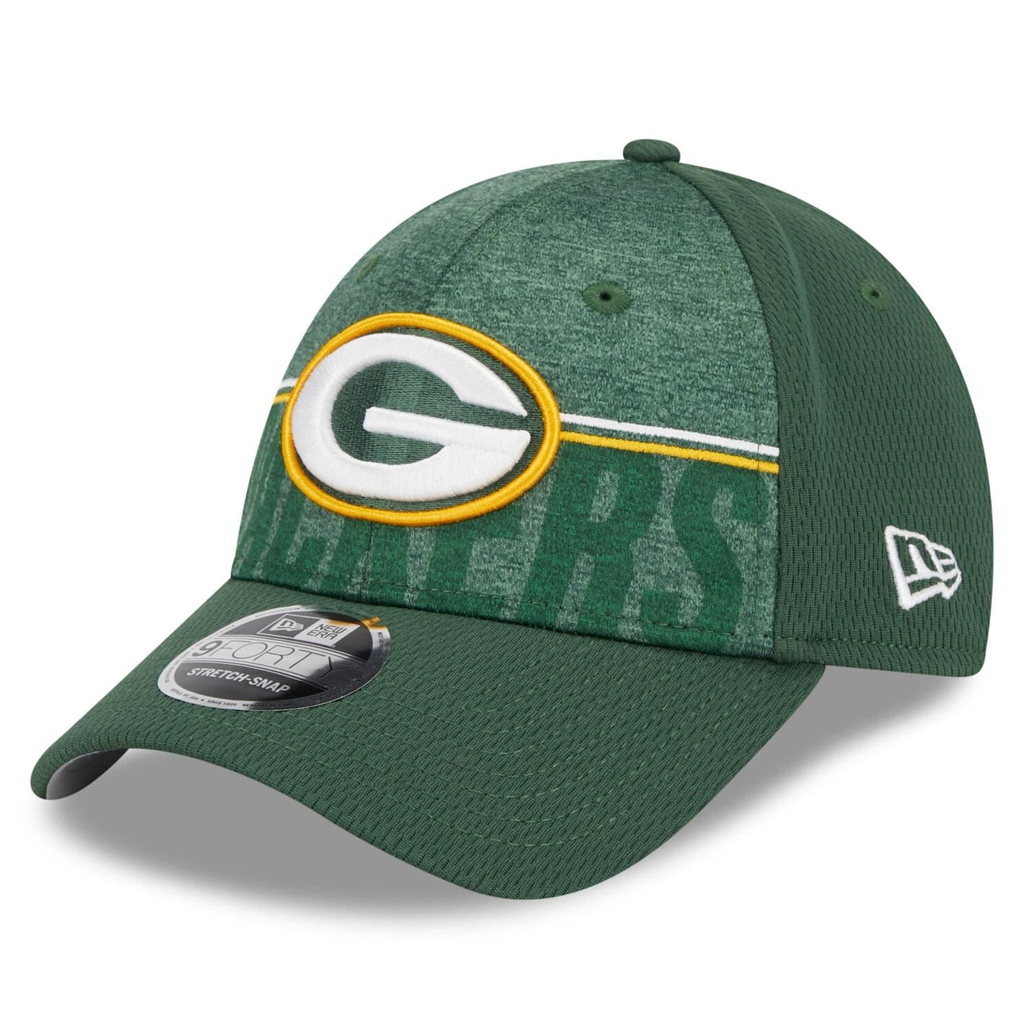

Мужская регулируемая кепка New Era Green Green Bay Packers 2023 NFL Training Camp 9FORTY