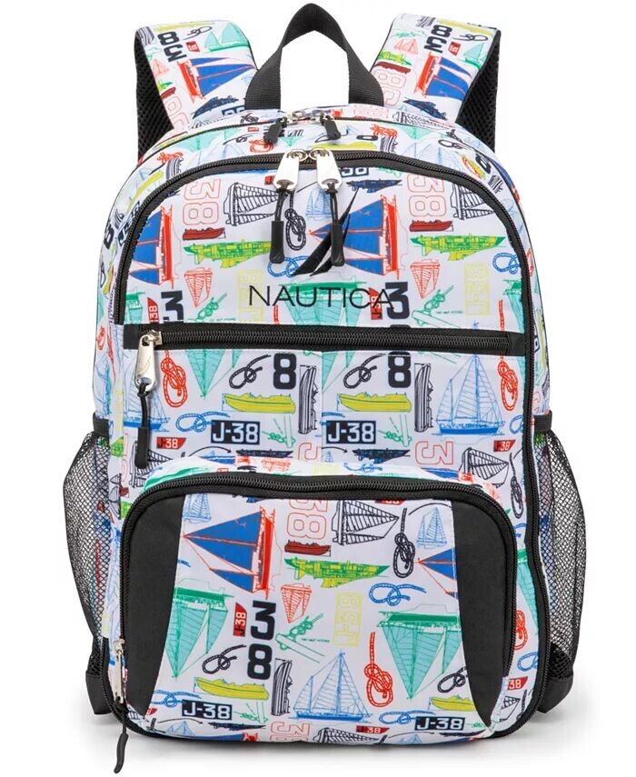 

Детский рюкзак для школы, высота 16 дюймов Nautica, мультиколор