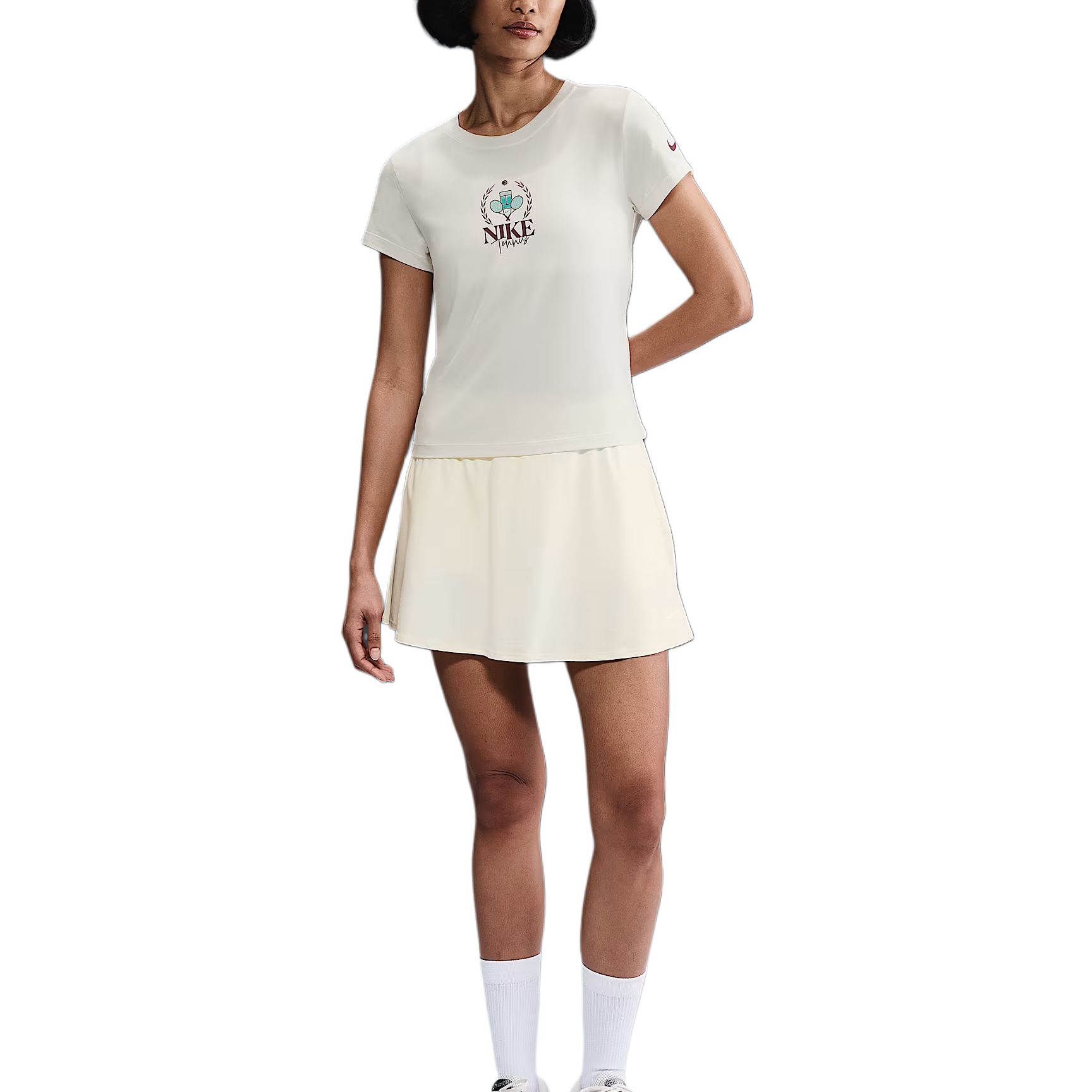 

Nike Футболка SLAM женская light ivory white, Белый, Nike Футболка SLAM женская light ivory white