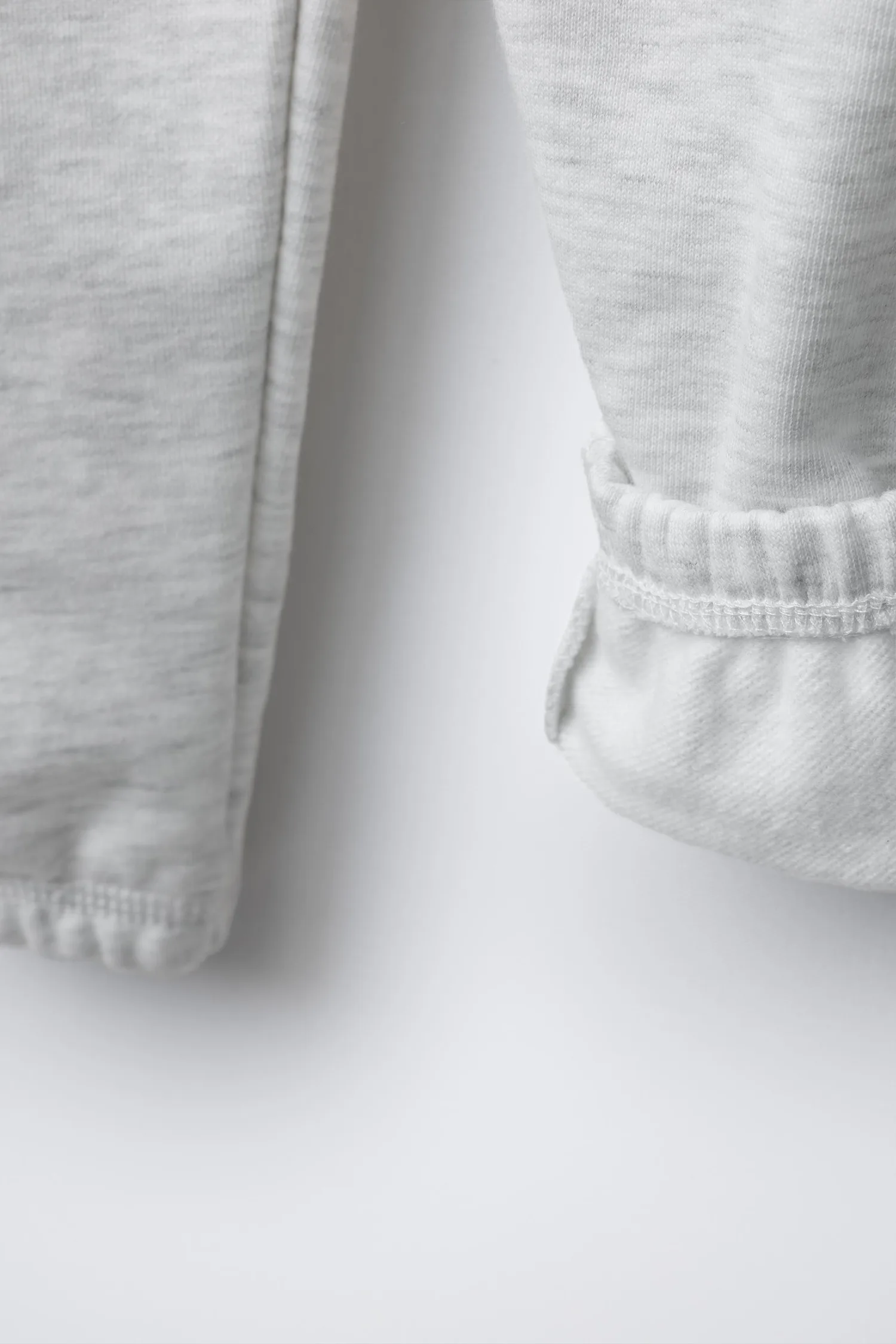 Спортивные штаны с текстовым принтом Zara, серый — фото 4