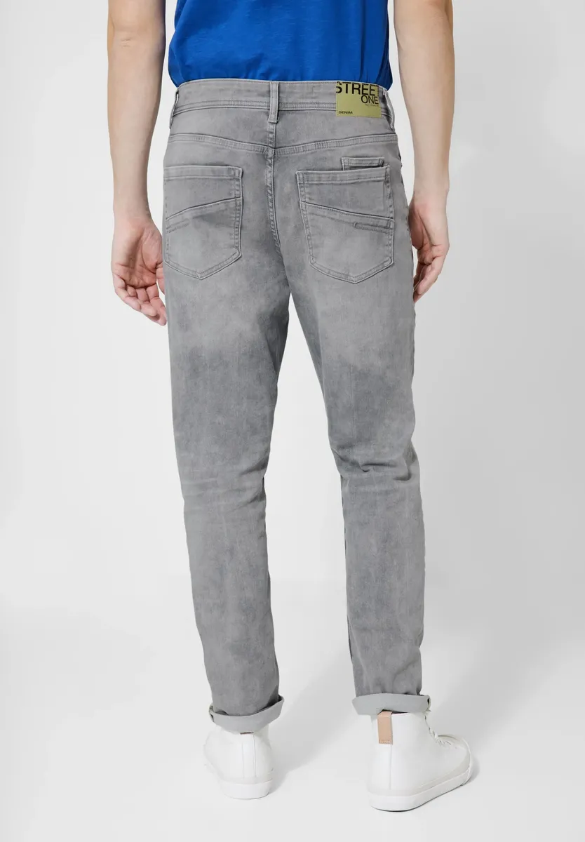 

STREET ONE МУЖЧИНЫ Джинсы стандартного кроя, 5 карманов Street One Men, серый