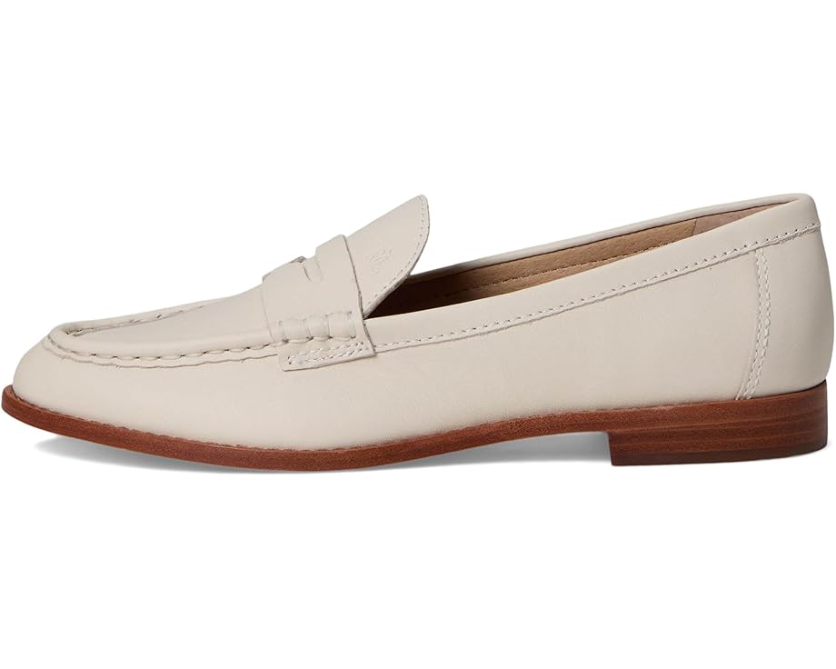 Лоферы Lauren Ralph Lauren Wynnie Nappa Leather Loafers, цвет Soft White — фото 4
